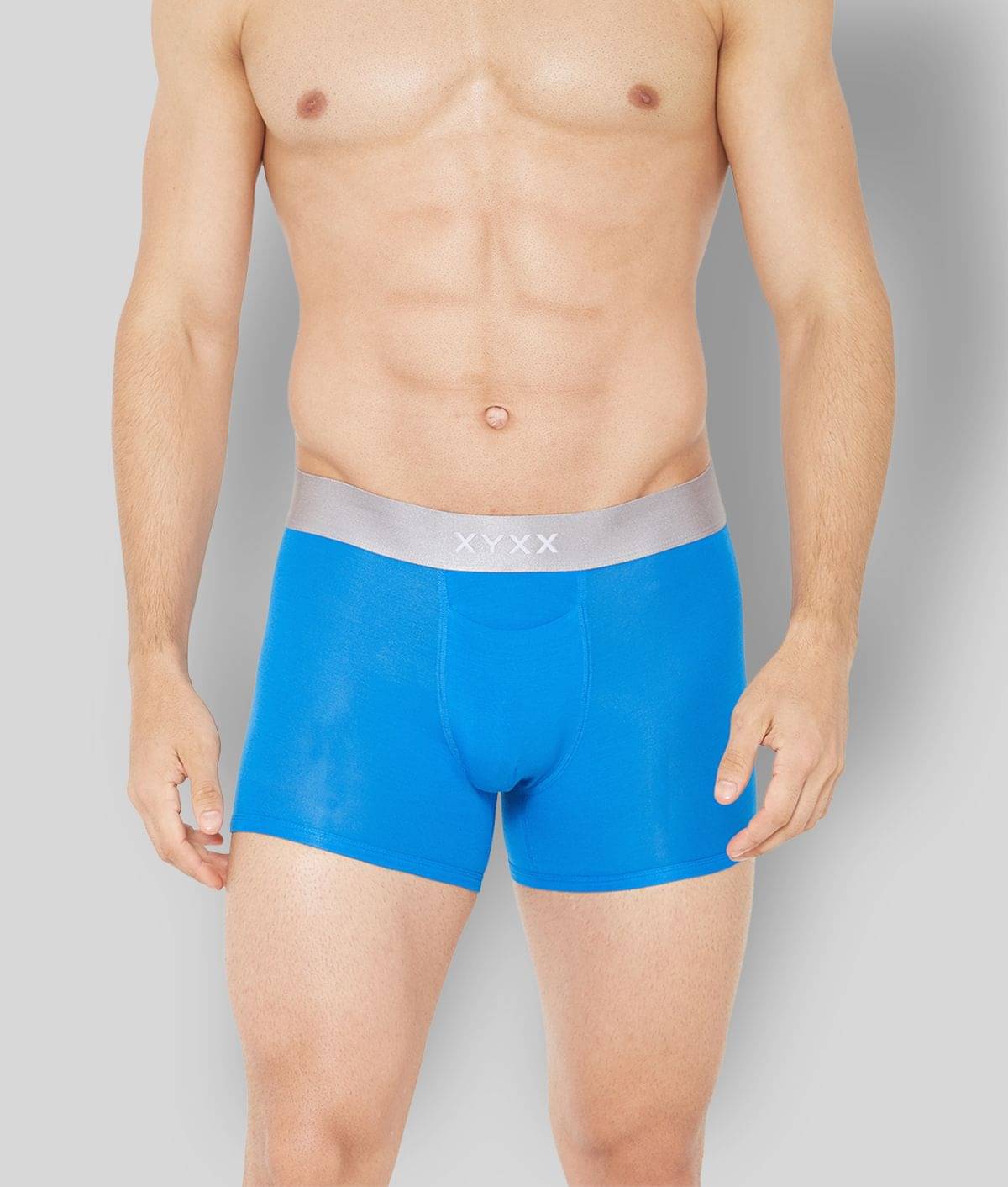     			XYXX - Blue Modal Men's Trunks ( Pack of 2 )