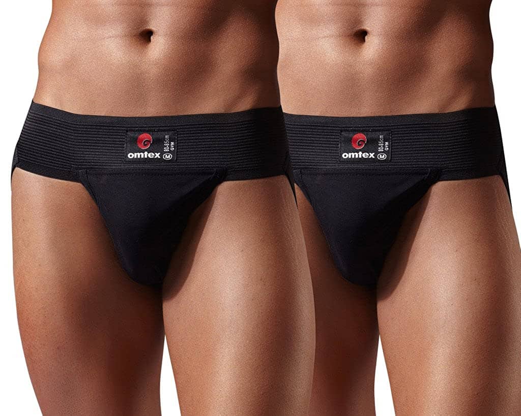 Omtex - Black Athletic Supporter ( Pack of 2 ) - Sports and Fitness Equipment | Buy online on ZillyBuy