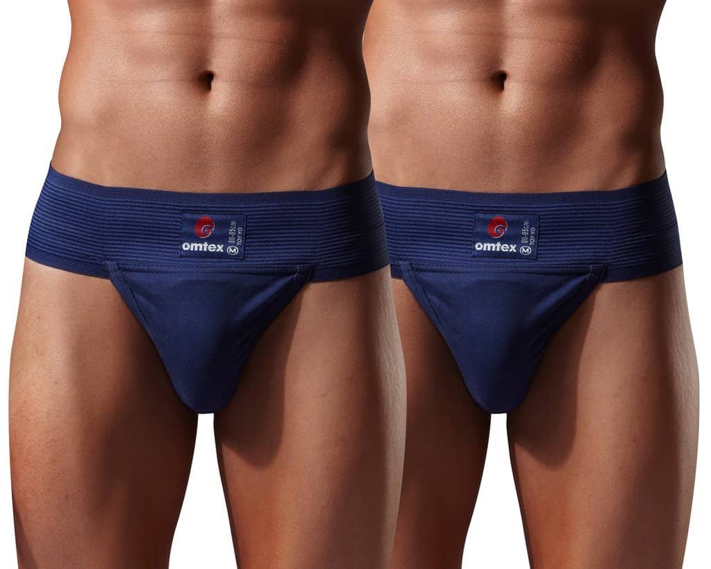 Omtex - Navy Blue Athletic Supporter ( Pack of 2 ) - Sports and Fitness Equipment | Buy online on ZillyBuy