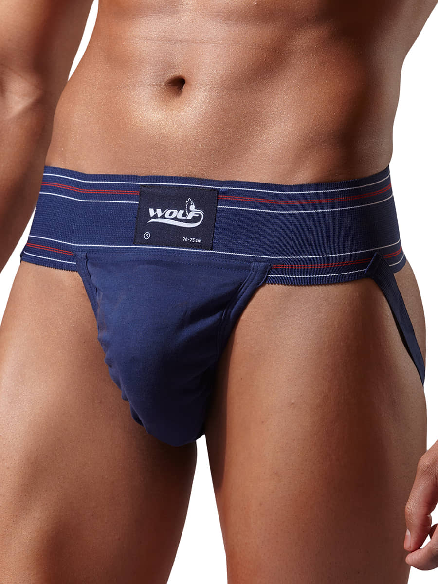 Omtex - Navy Blue Athletic Supporter ( Pack of 2 ) - Sports and Fitness Equipment | Buy online on ZillyBuy