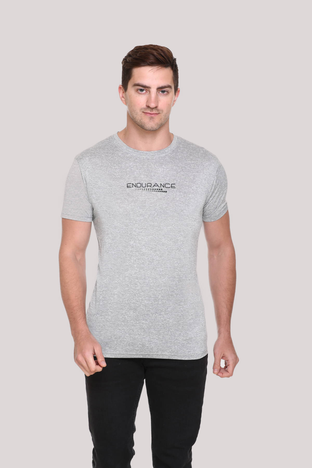     			RF RAVES - Light Grey Polyester Regular Fit Men's T-Shirt ( Pack of 1 )
