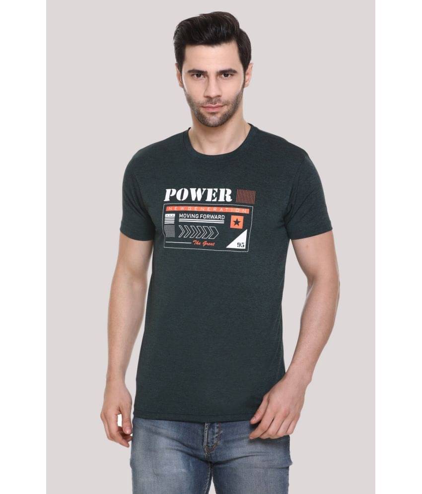     			RF RAVES - Olive Polyester Regular Fit Men's T-Shirt ( Pack of 1 )