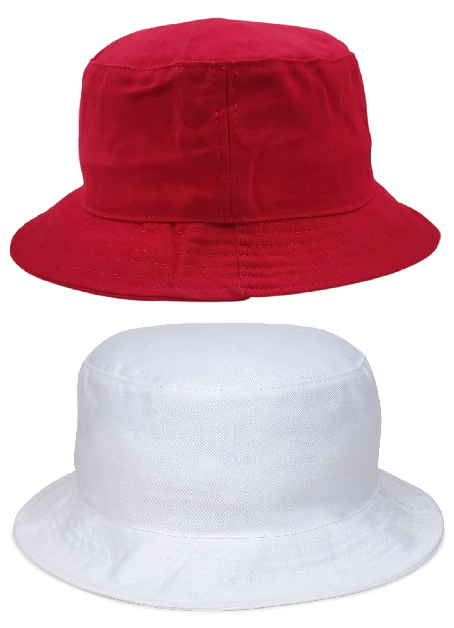 Zacharias - Multi Color Cotton Men's Hat ( Pack of 2 )