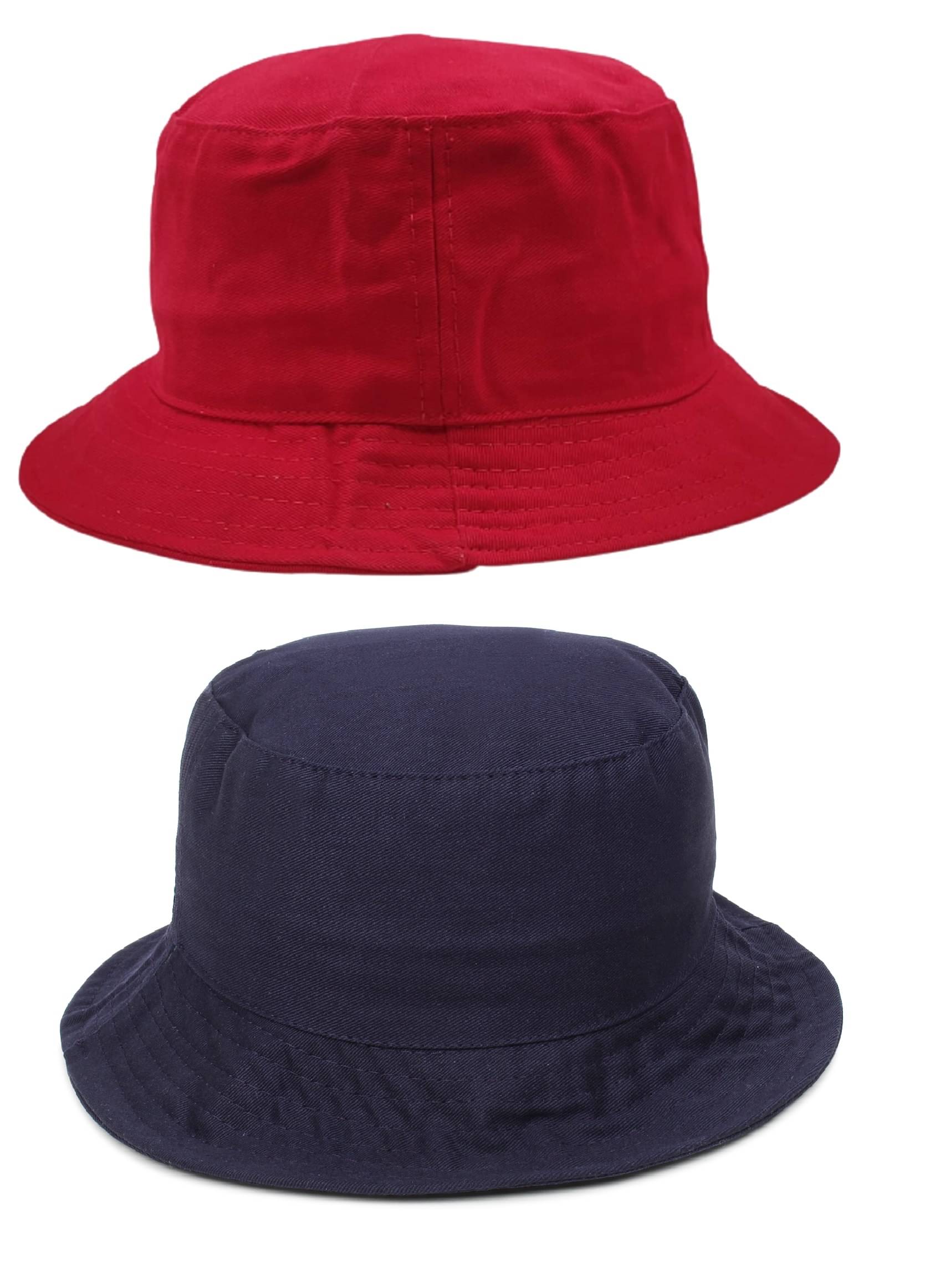 Zacharias - Multi Color Cotton Men's Hat ( Pack of 2 ) Zacharias - Multi Color Cotton Men's Hat ( Pack of 2 )