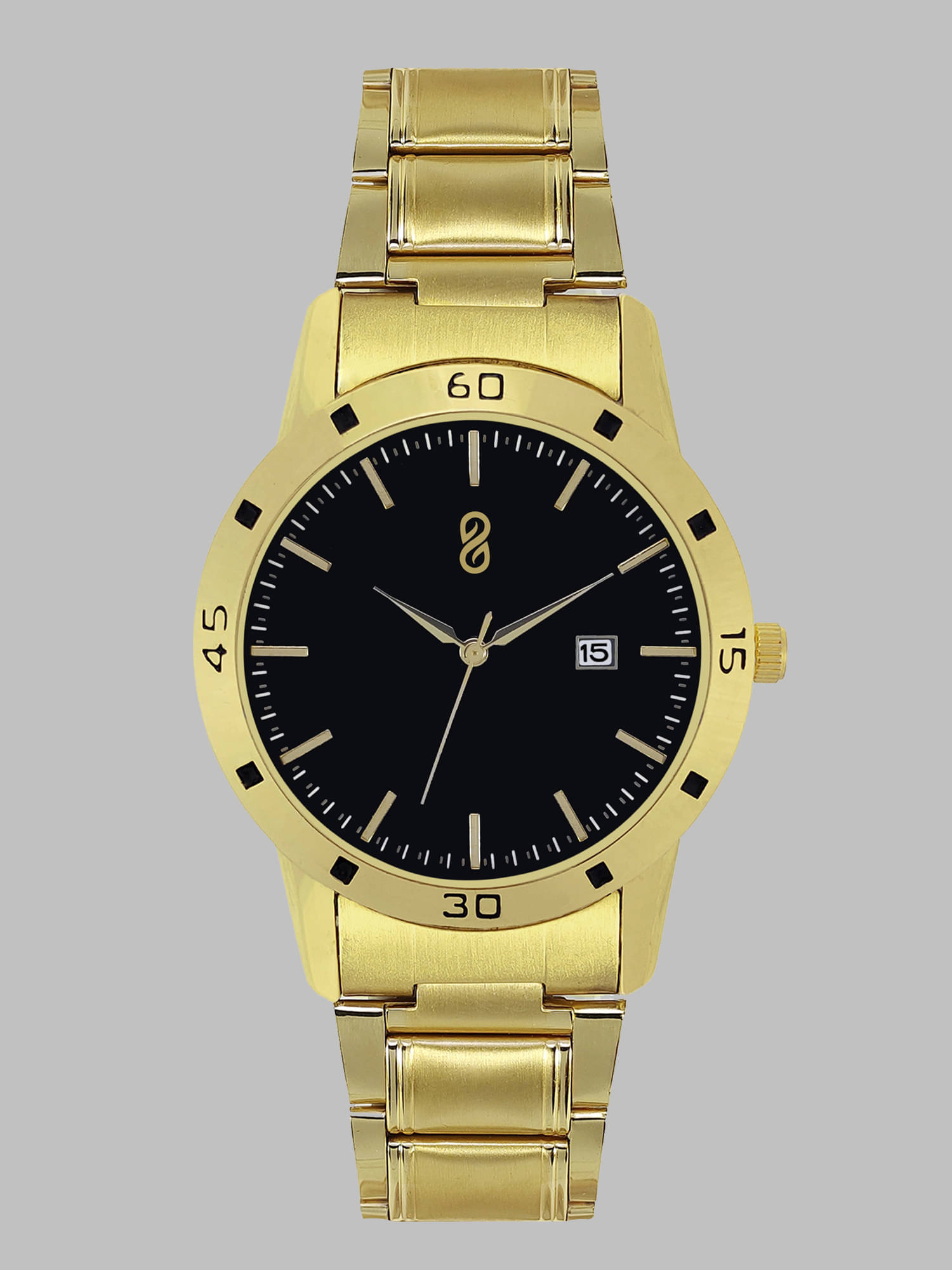     			DIGITRACK - Gold Stainless Steel Analog Men's Watch