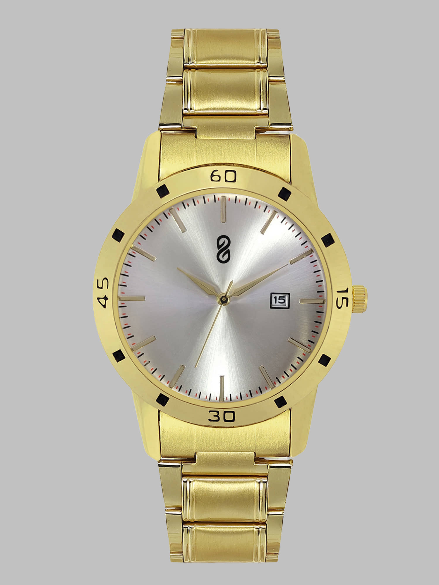 DIGITRACK - Gold Stainless Steel Analog Men's Watch