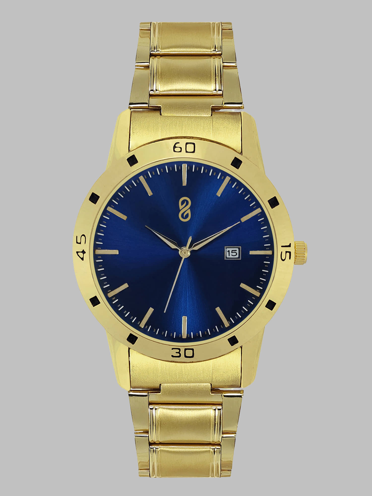 DIGITRACK - Gold Stainless Steel Analog Men's Watch