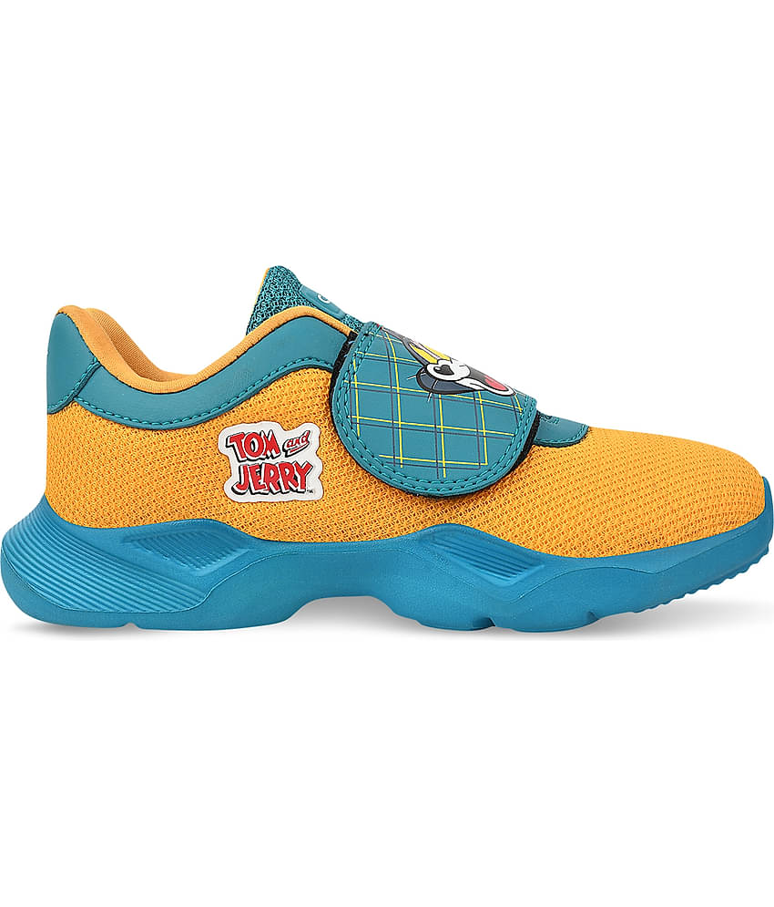 Campus - Yellow Boy's Sports Shoes ( 1 Pair )