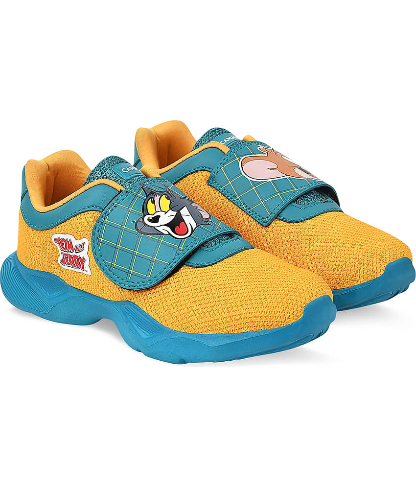 Campus - Yellow Boy's Sports Shoes ( 1 Pair )