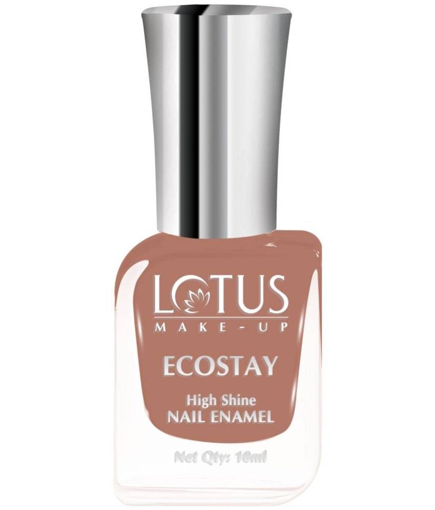     			Lotus Makeup Ecostay Nail Enamel - Chalkbar Chip Resistant, DBP & Toulene Free, Vegetarian,10ml E70
