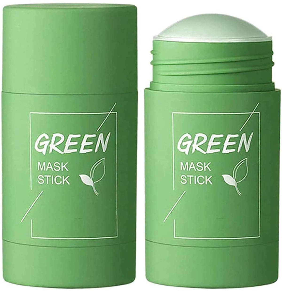     			Lenon - Green Mask Stick, Green Tea Purifying Clay Stick mask, Detoxing & Toning Face Mask Stick, Facial Oil Control, Deep Cleansing Pores 40gm