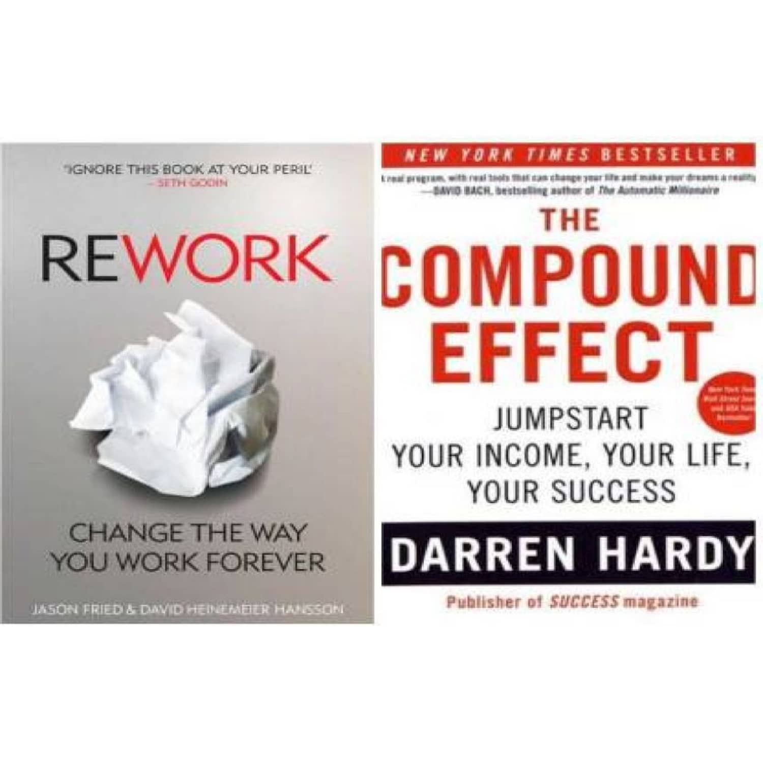 The Compound Effect + Rework