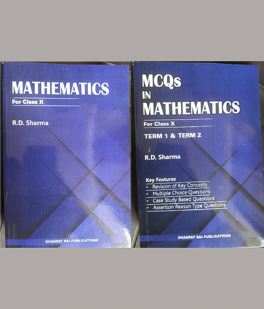 Mathematics for Class 10 by R D Sharma (Examination 2022-2023) Paperback - Stationery | Buy online on ZillyBuy