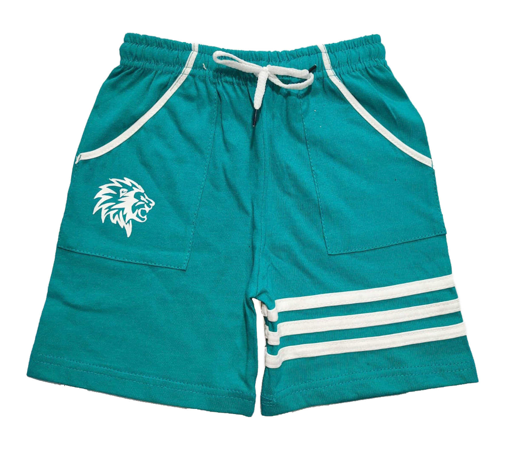 atlans Pack of 1 Cotton Shorts For Boys ( Green ) - Shorts | Buy online on ZillyBuy