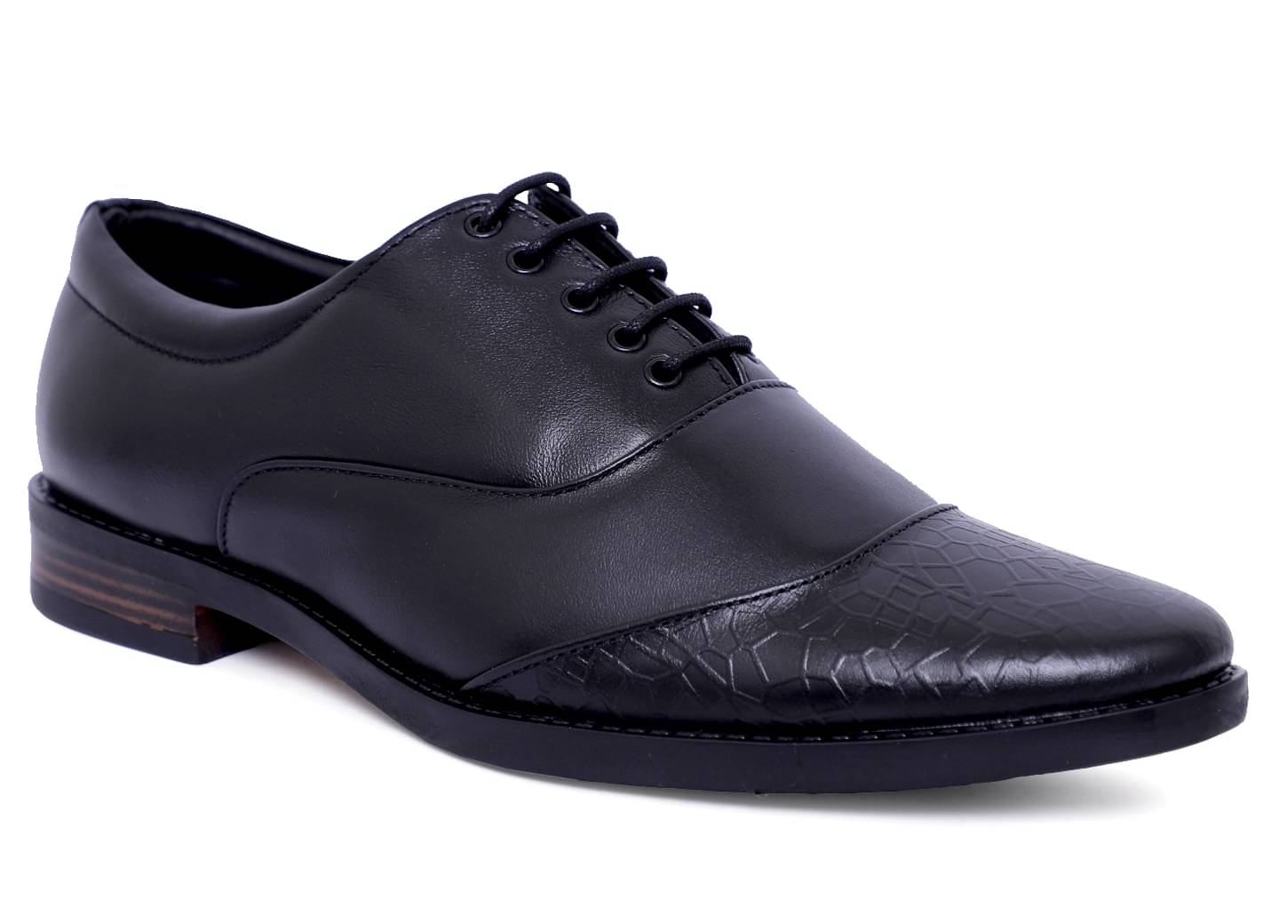     			Fashion Victim - Black Men's Derby Formal Shoes