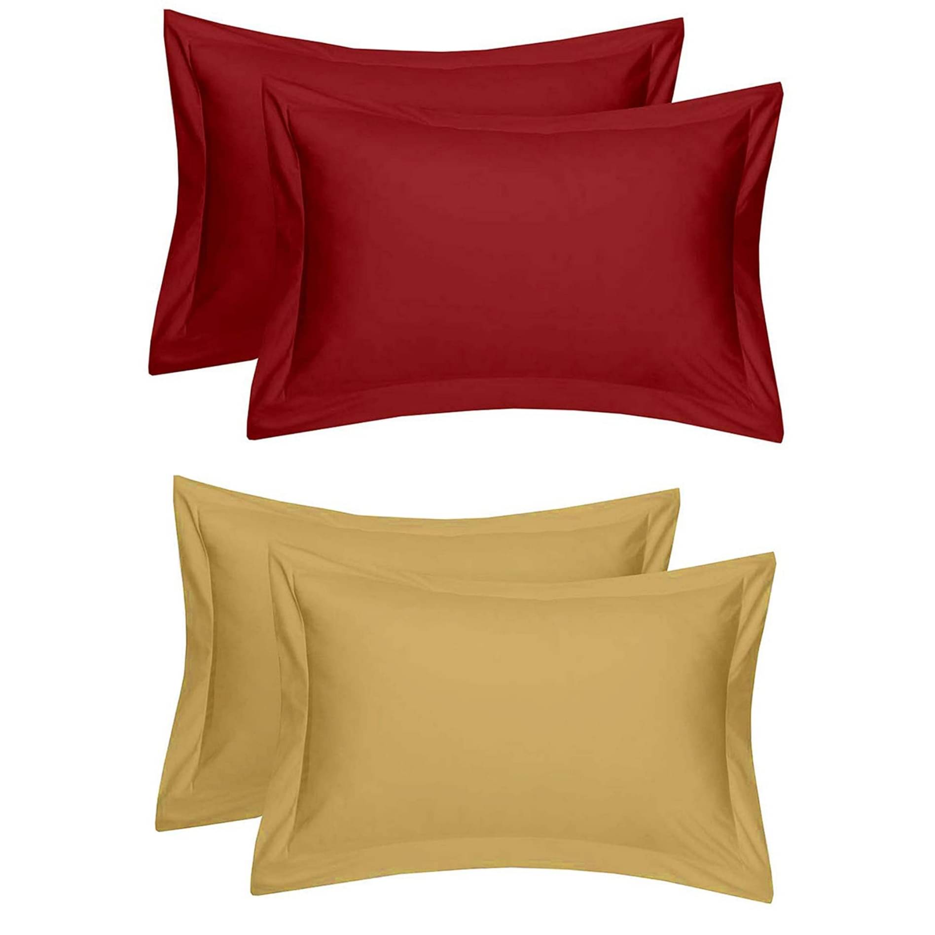     			MAHALUXMI COLLECTION Pack of 4 Multi Pillow Cover