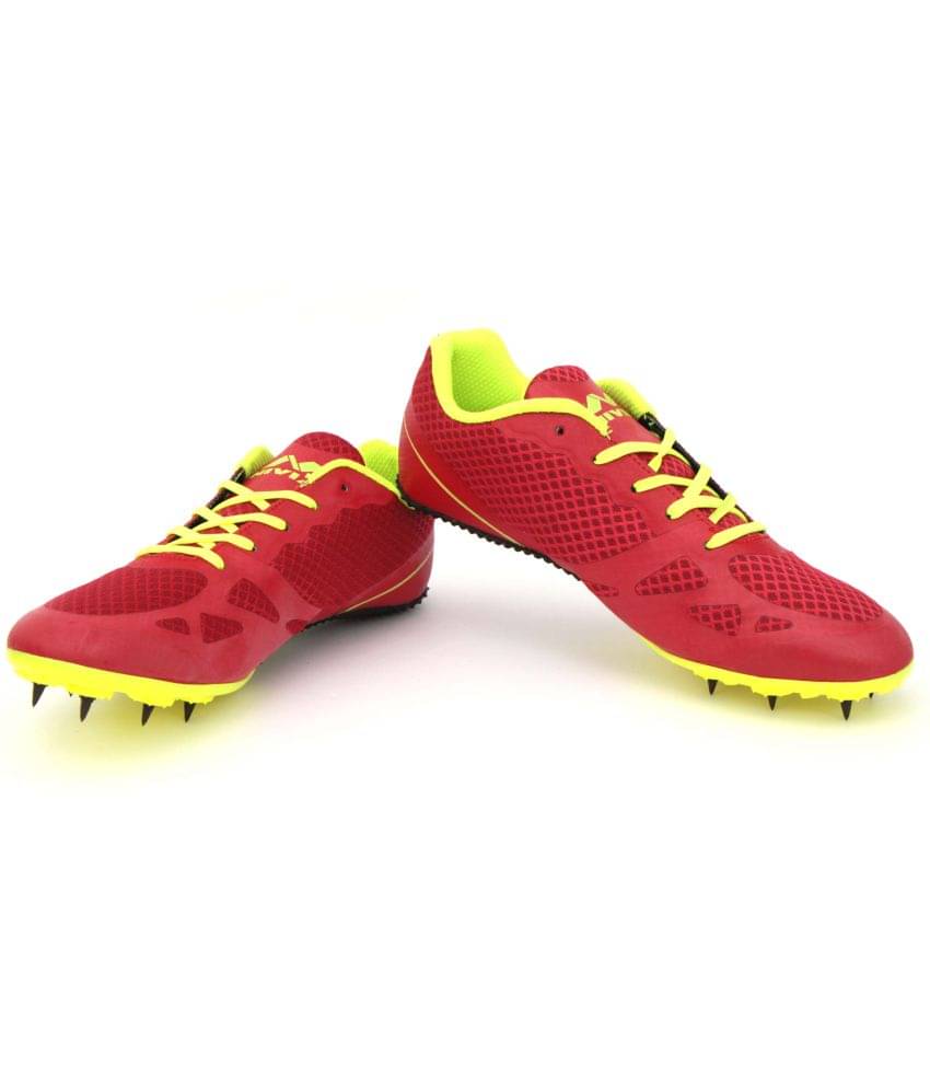 Nivia Running Spikes Red Hiking Shoes Nivia Running Spikes Red Hiking Shoes