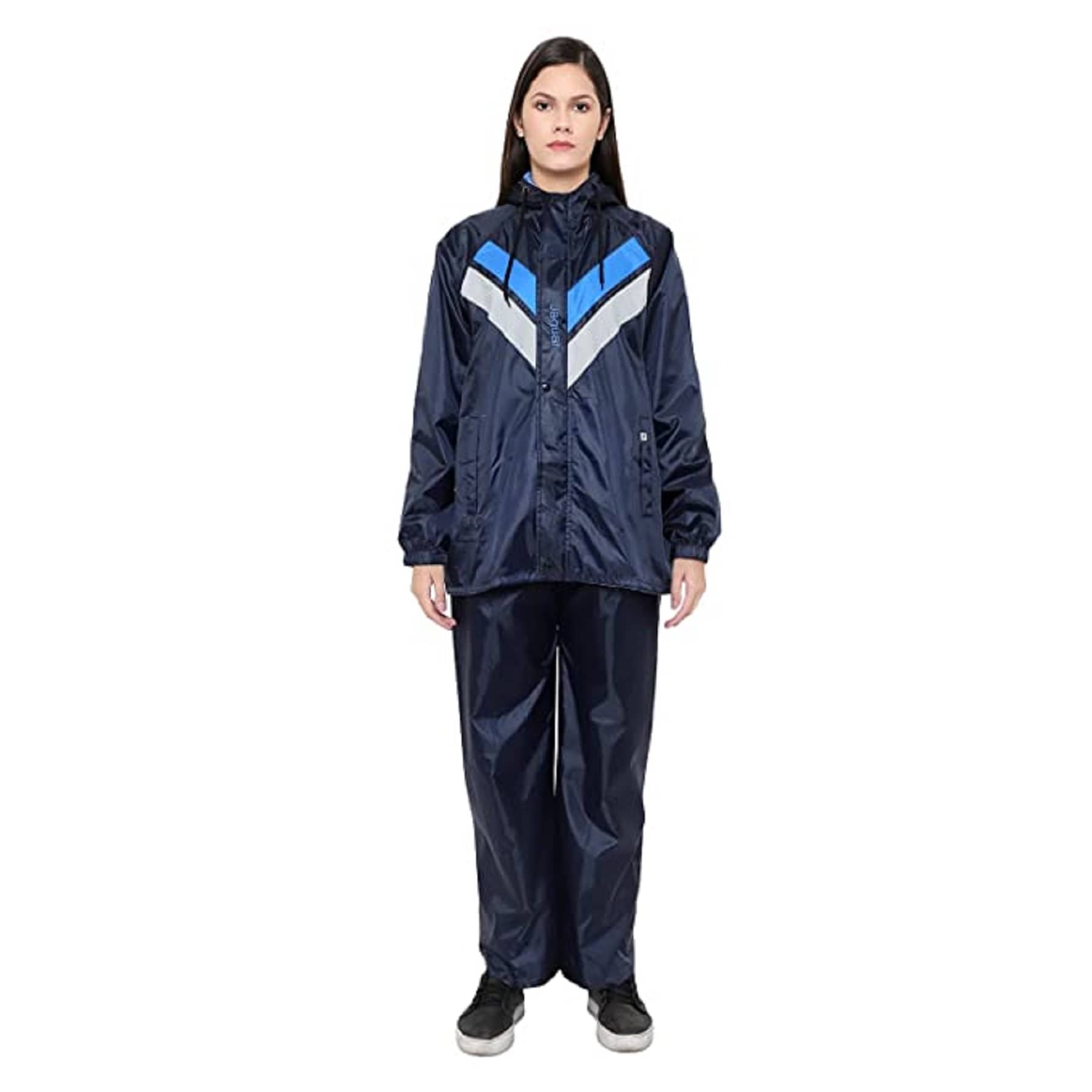 Zacharias Raincoat Set - Blue