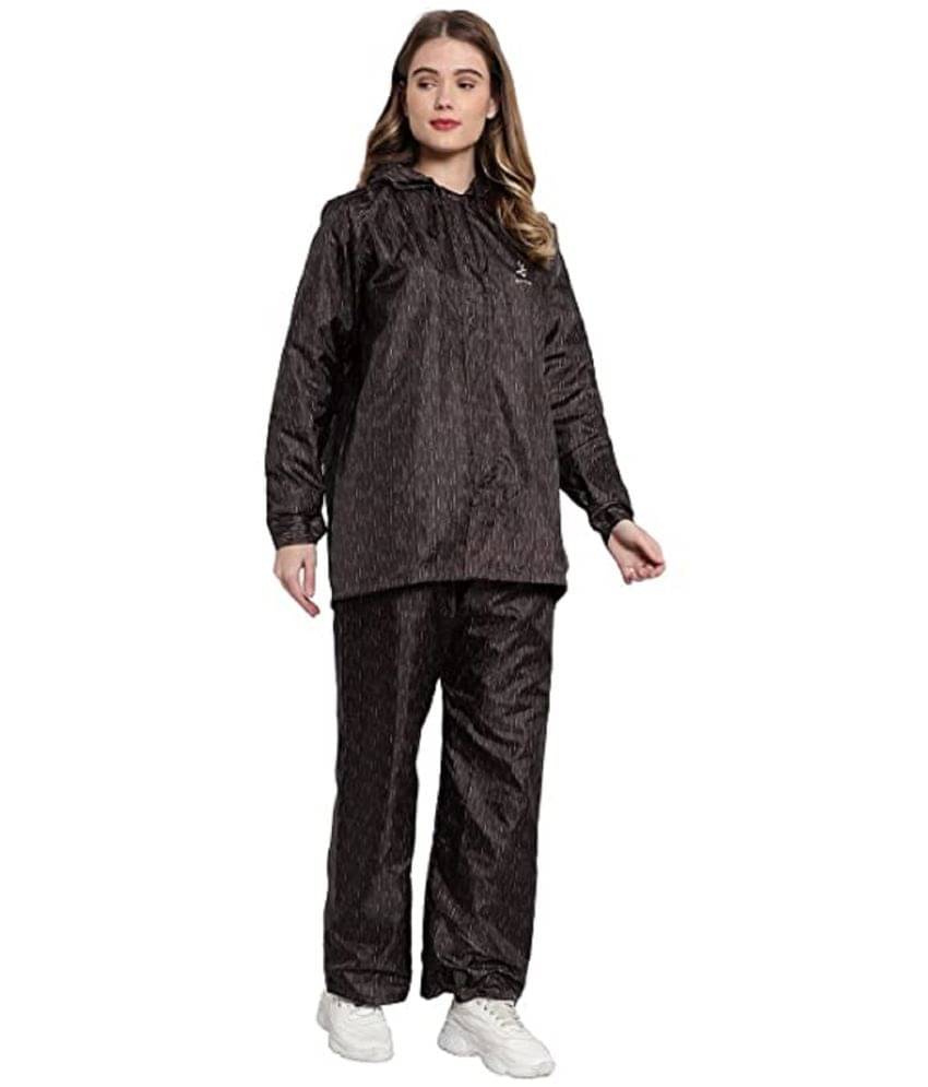     			Zacharias Raincoat Set - Brown
