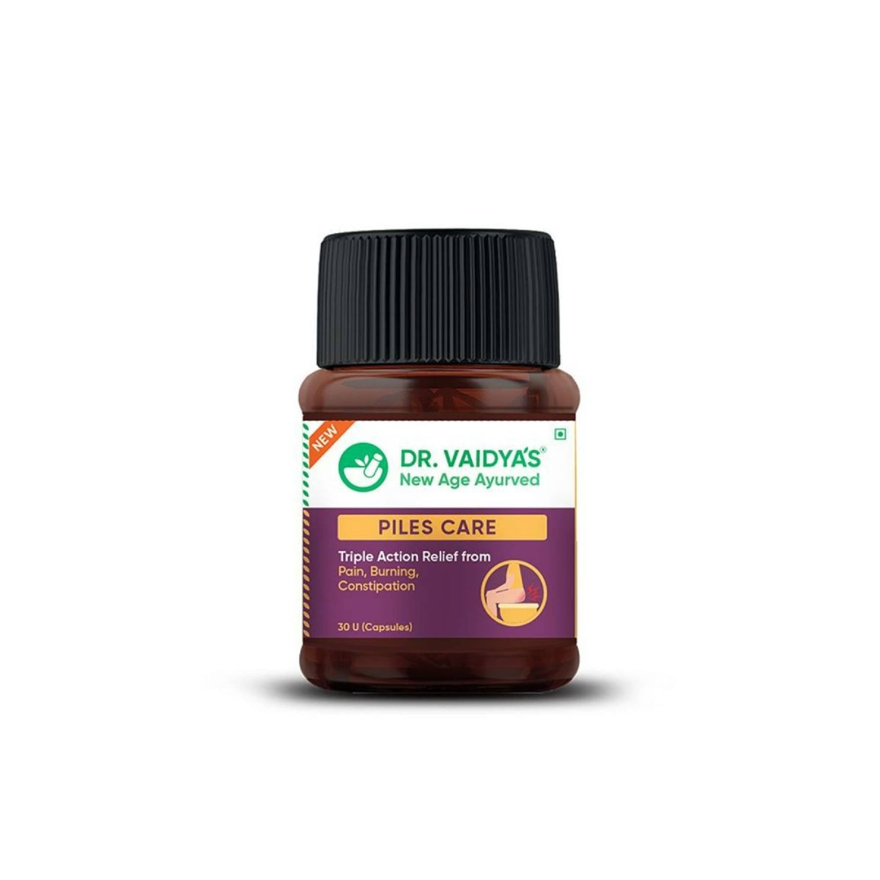 Dr. Vaidya's Piles Care Capsules|(30 Capsules) Pack of 1 Dr. Vaidya's Piles Care Capsules|(30 Capsules) Pack of 1