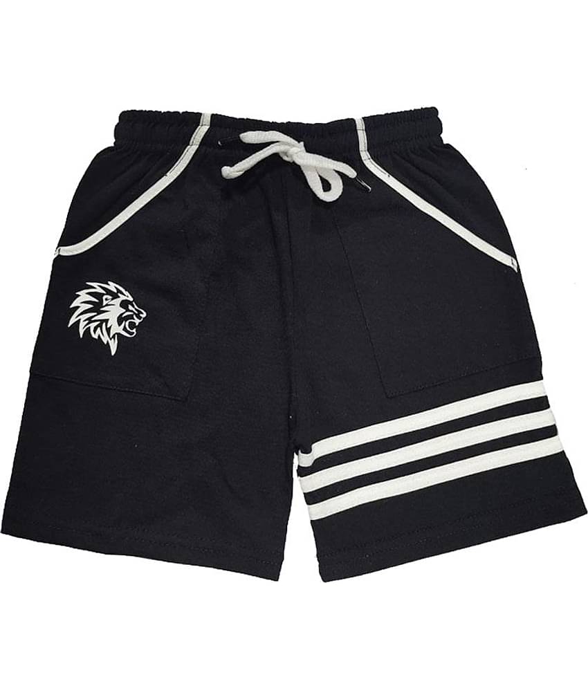 atlans Pack of 3 Cotton Blend Shorts For Boys ( Multi Color )