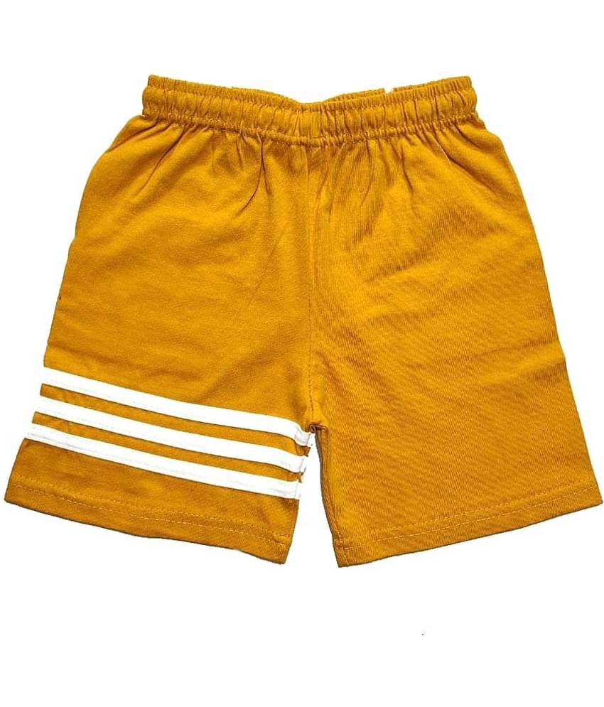 atlans Pack of 3 Cotton Blend Shorts For Boys ( Multi Color )