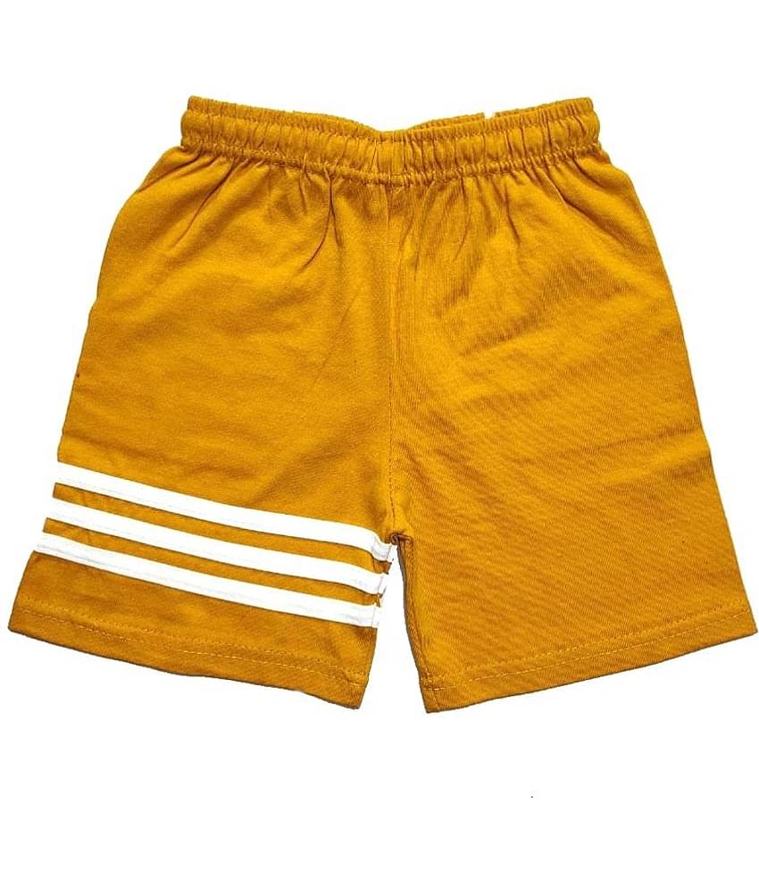 atlans Pack of 4 Cotton Blend Shorts For Boys ( Multi Color )