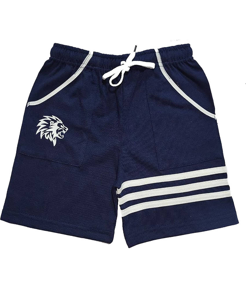 atlans Pack of 4 Cotton Blend Shorts For Boys ( Multi Color )