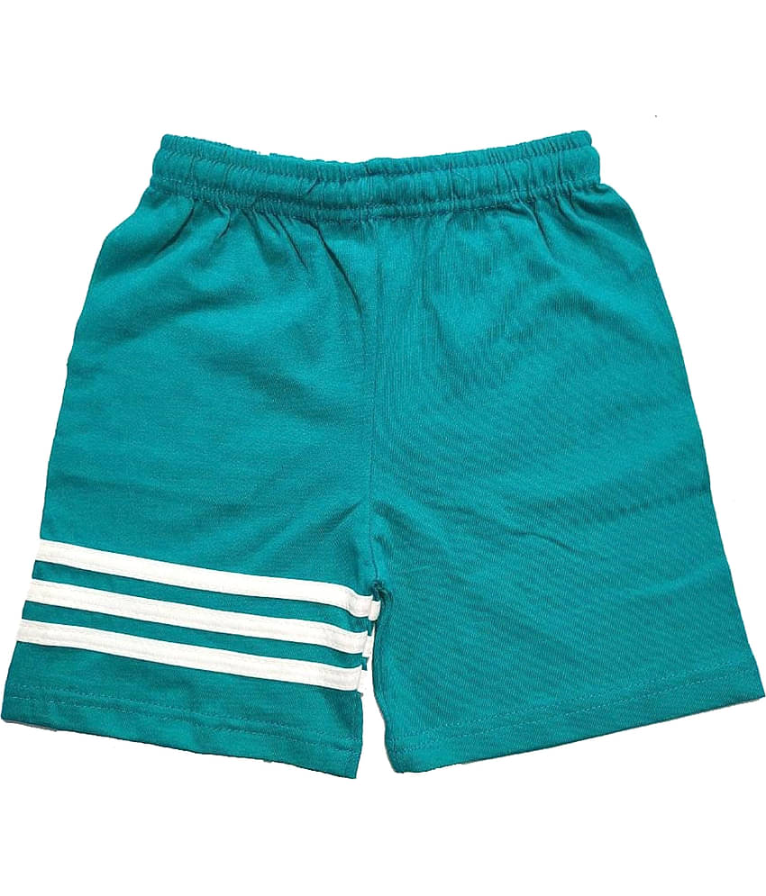 atlans Pack of 4 Cotton Blend Shorts For Boys ( Multi Color )