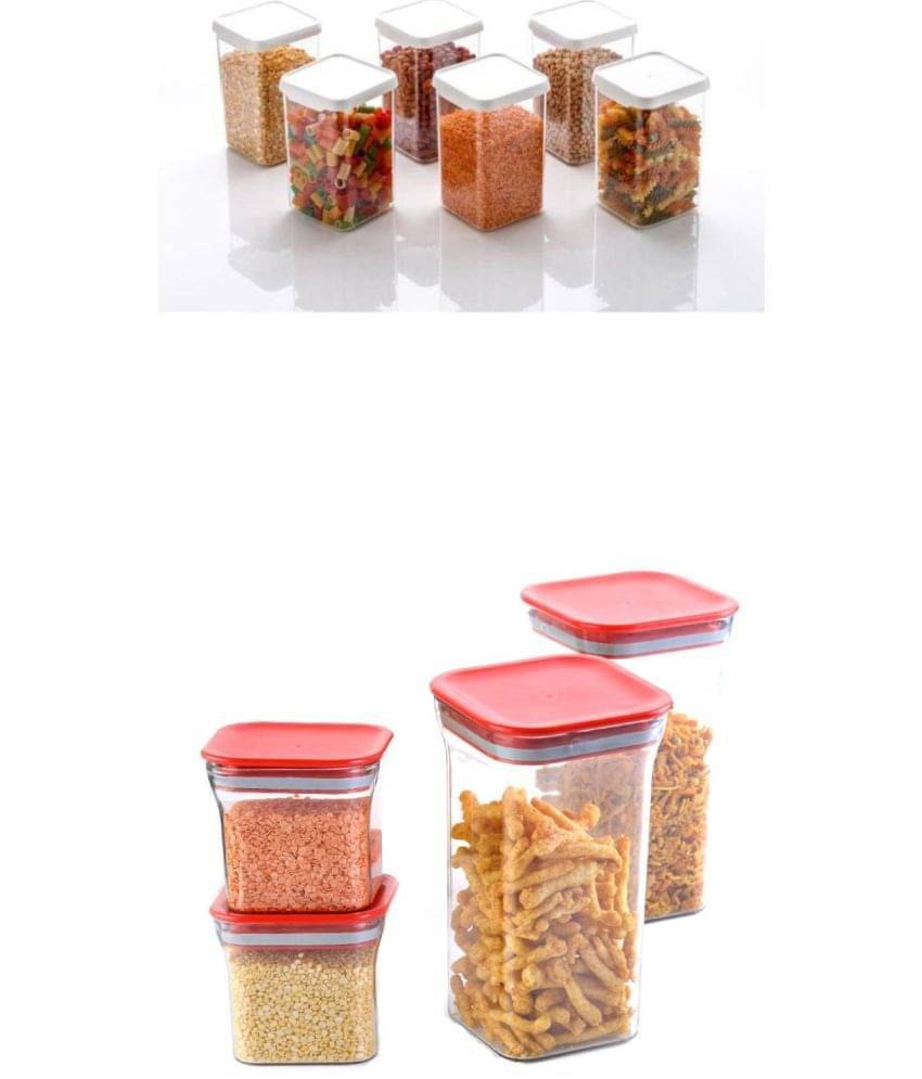 Analog kitchenware - Multicolor Polyproplene Food Container ( Pack of 10 ) Analog kitchenware - Multicolor Polyproplene Food Container ( Pack of 10 )