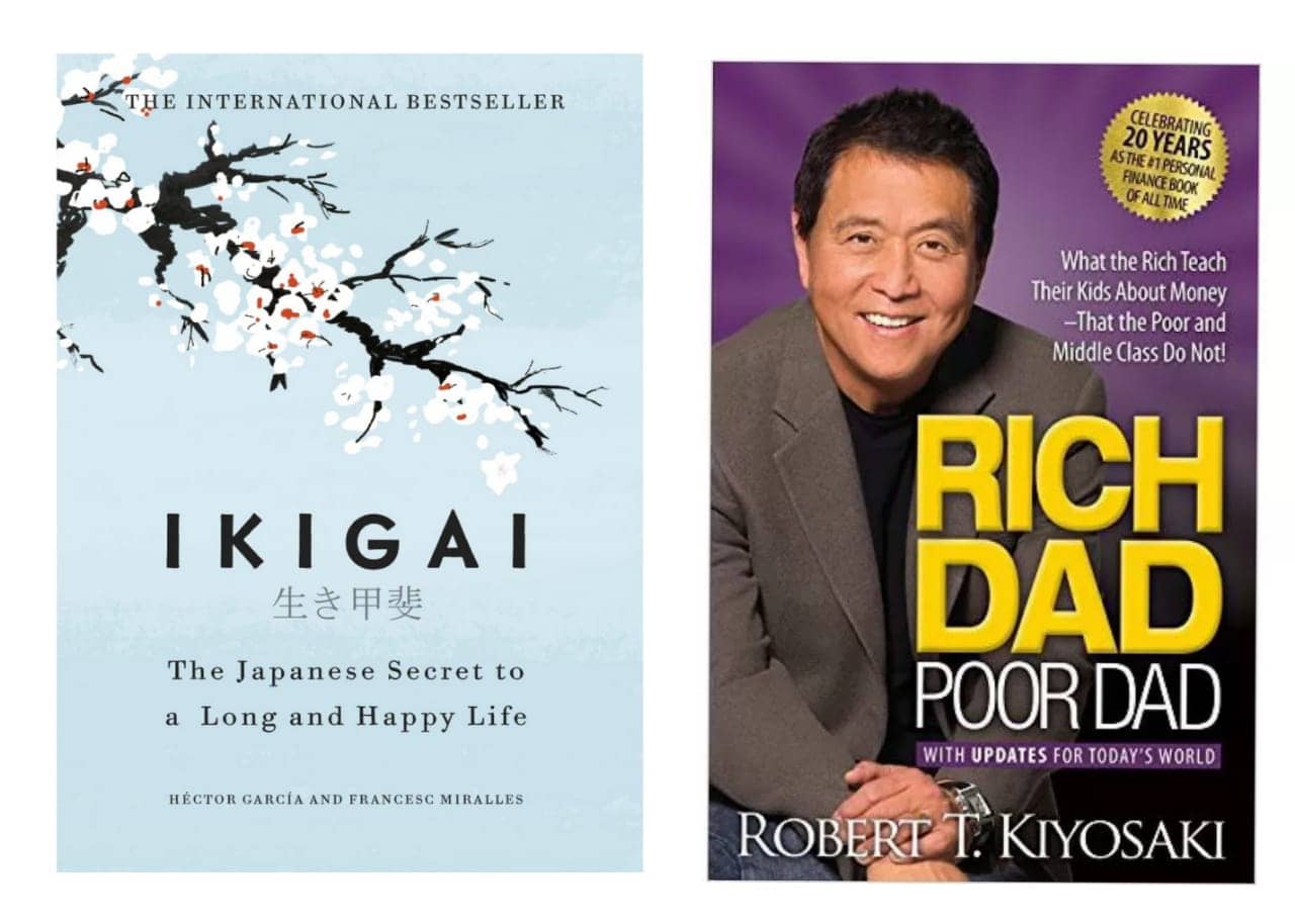 Rich dada  poor dad +  Ikigai