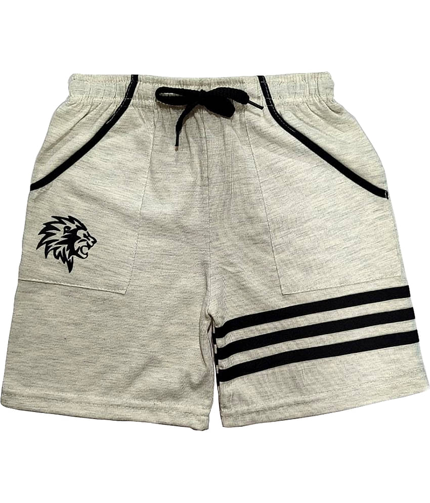 atlans Pack of 2 Cotton Blend Shorts For Boys ( Multi Color )