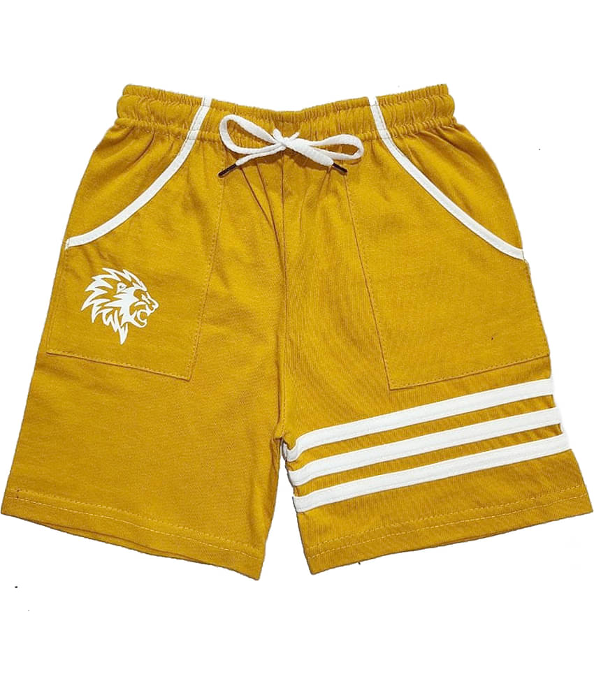 atlans Pack of 2 Cotton Blend Shorts For Boys ( Multi Color )