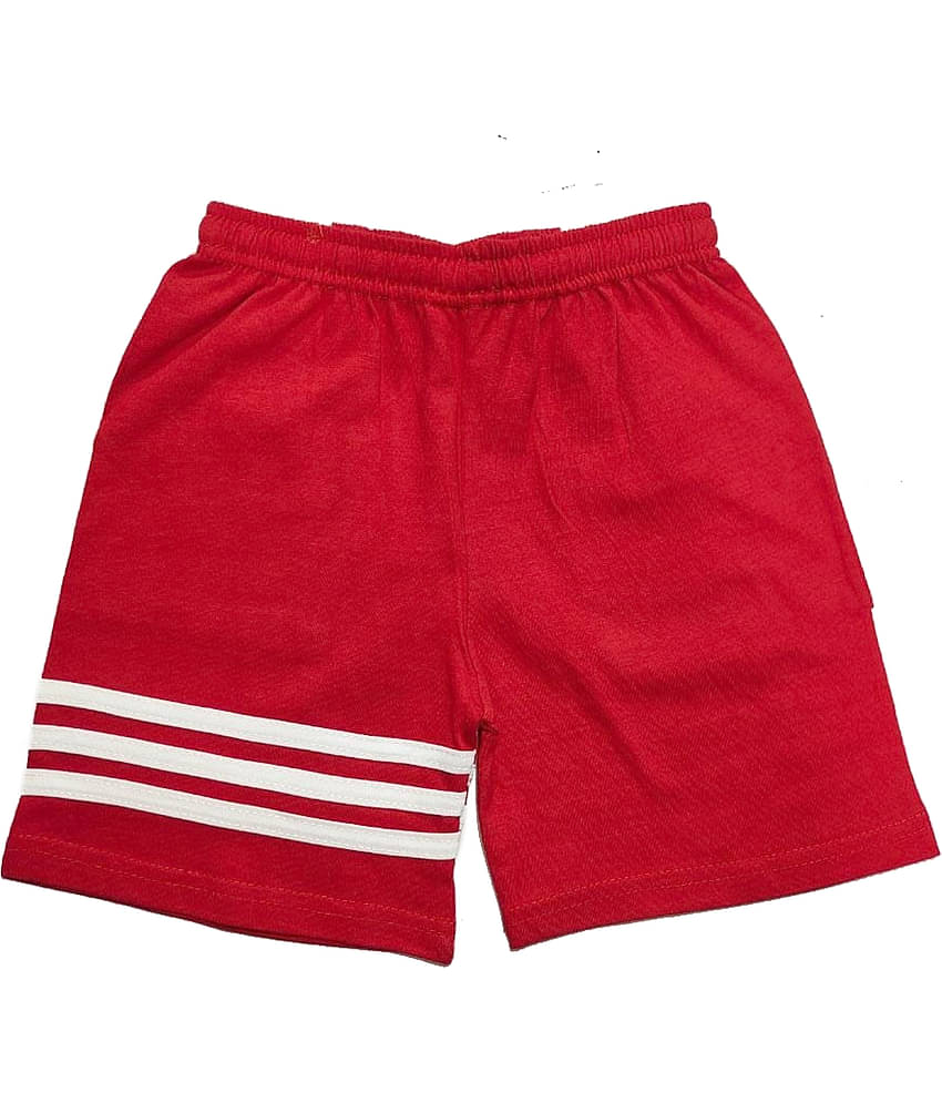 atlans Pack of 2 Cotton Blend Shorts For Boys ( Multi Color )