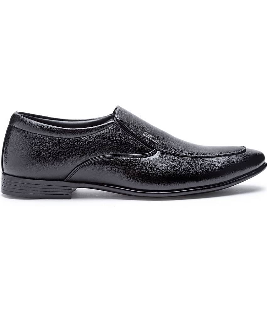 Action - Black Men's Slip On Formal Shoes