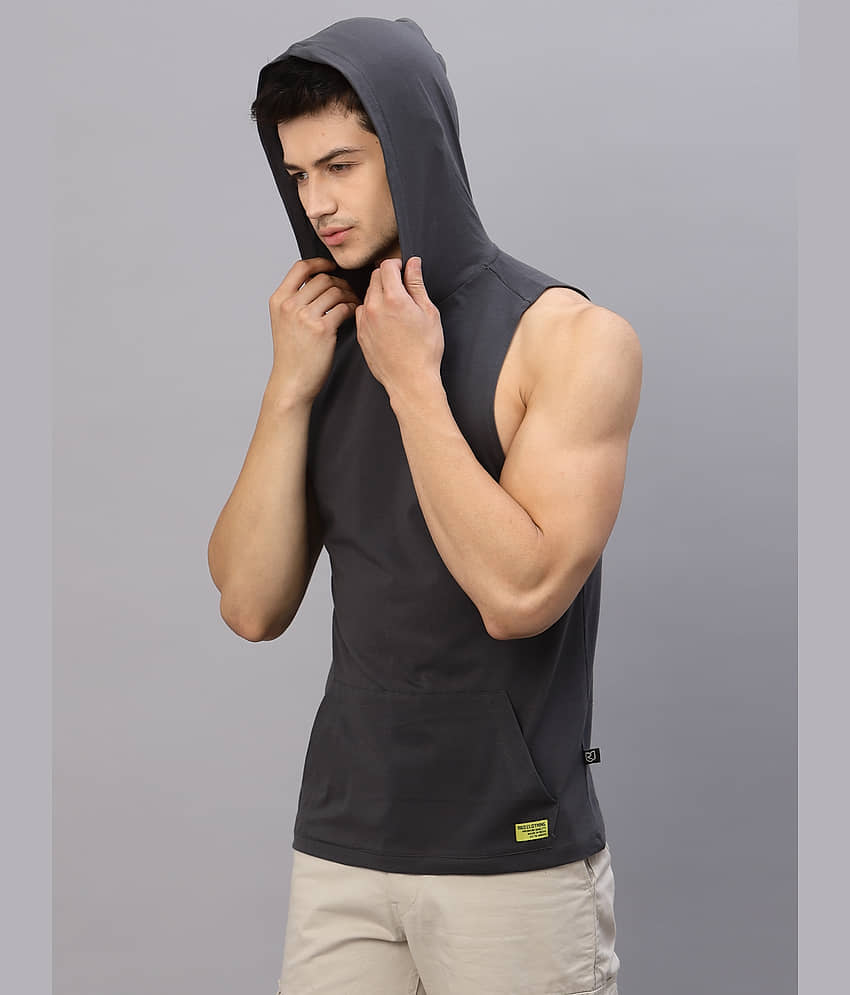 Rigo Pack of 1 Cotton Sleeveless vest For Men ( Dark grey ) - Nightwear & Loungewear | Buy online on ZillyBuy