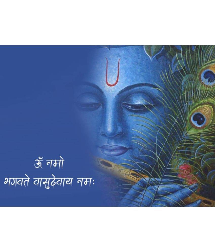 Asmi Collection God Krishna with Flute Self Adhesive Vinyl Wall Sticker ( 46 x 60 cms ) Asmi Collection God Krishna with Flute Self Adhesive Vinyl Wall Sticker ( 46 x 60 cms )
