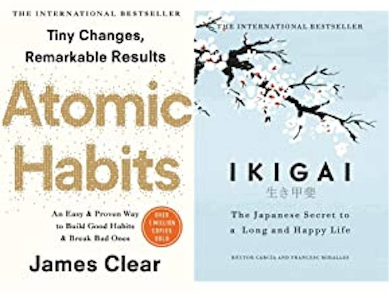 Atomic Habits + Ikigai (Set of 2 Books)
