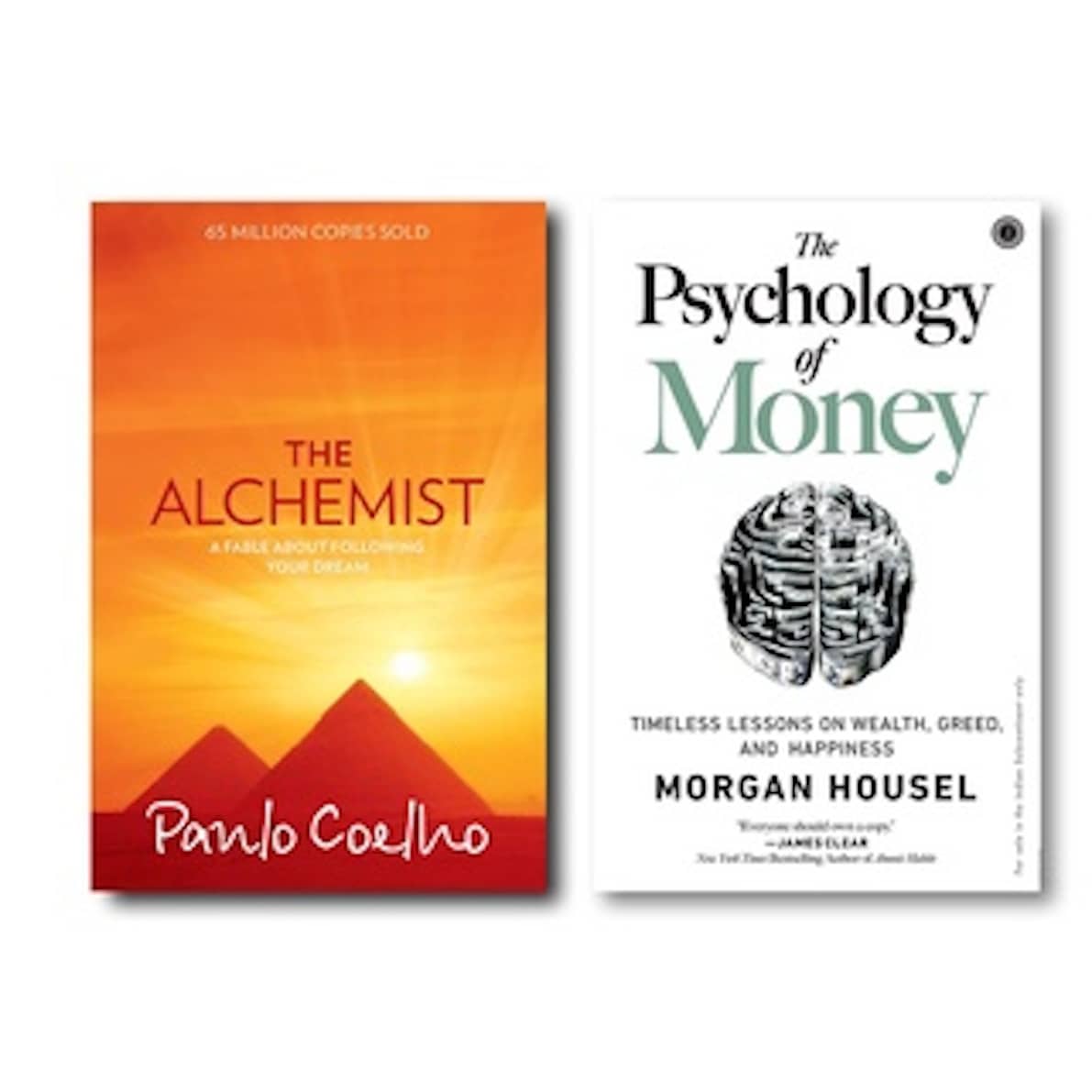 The Alchemist + The Psychology of Money (2 Books Combo ) - Stationery | Buy online on ZillyBuy