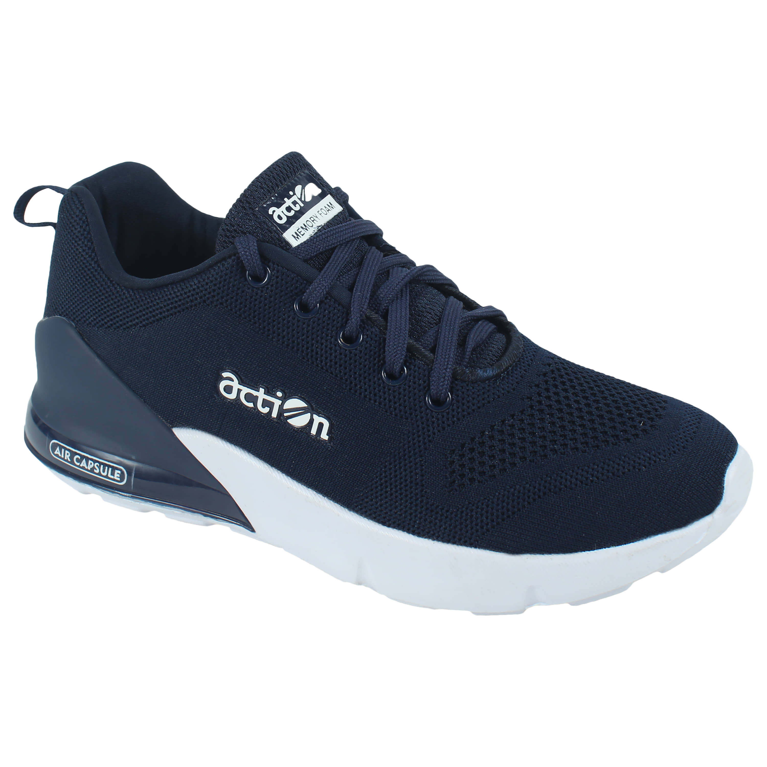 Action - Sports Running Shoes Navy Men's Sports Running Shoes - Sports Shoes | Buy online on ZillyBuy