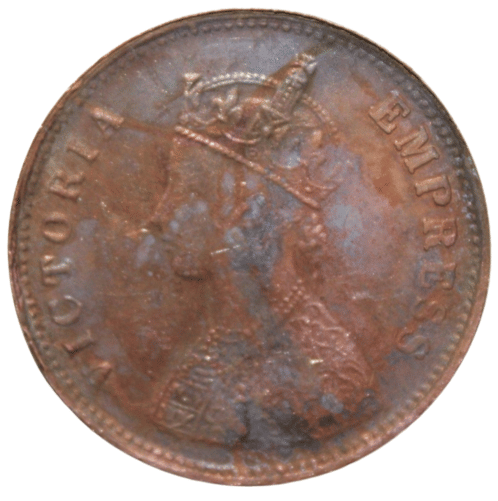    			Flipster - Half Anna (1877) 1 Numismatic Coins