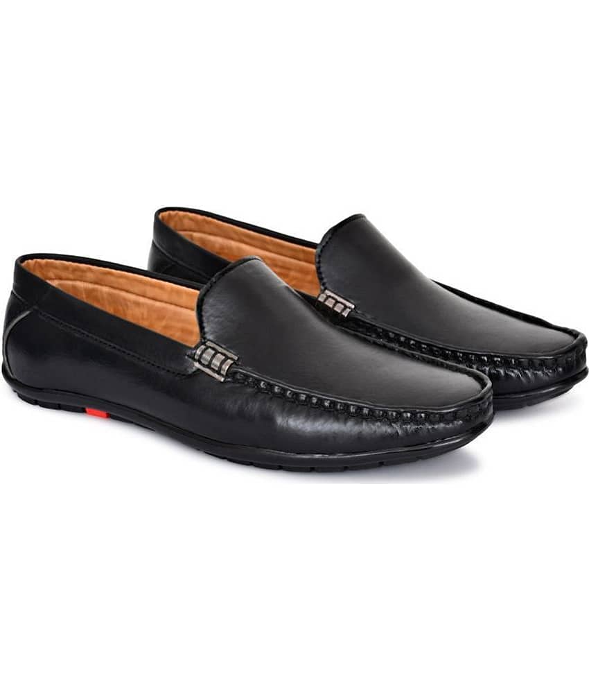 KATENIA Black Loafers - Formal Shoes | Buy online on ZillyBuy