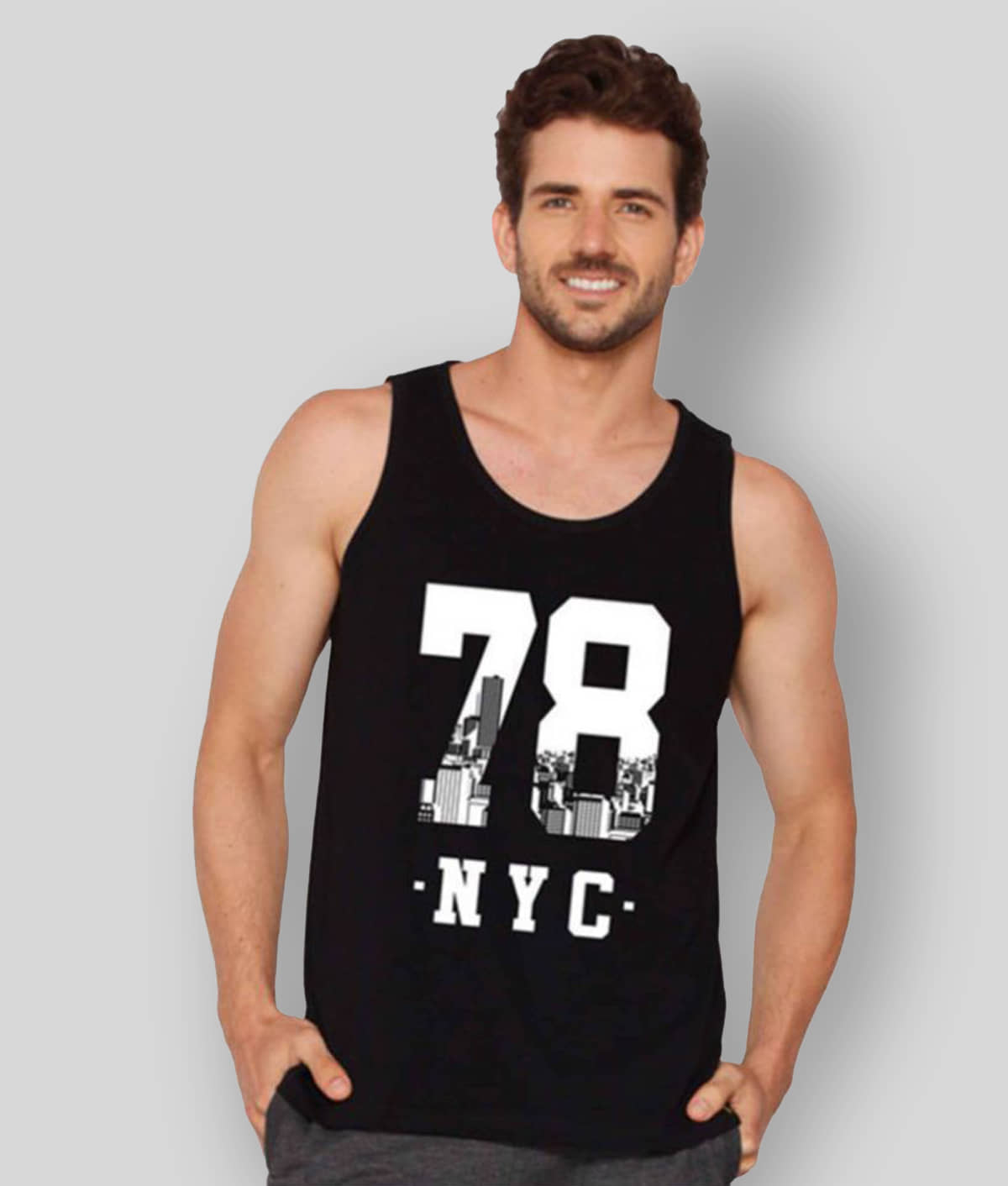 Veirdo Pack of 1 Cotton Blend Regular Fit Men's T-Shirt ( Black )