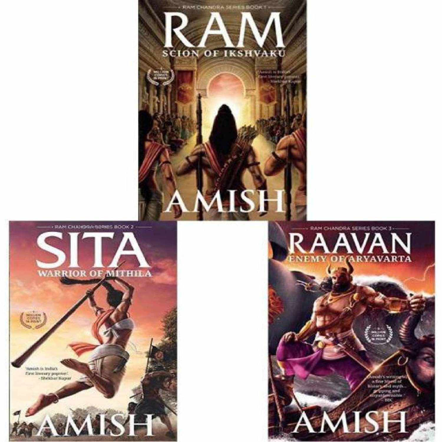     			Amish's RamChandra series - Ram, Sita & Raavan