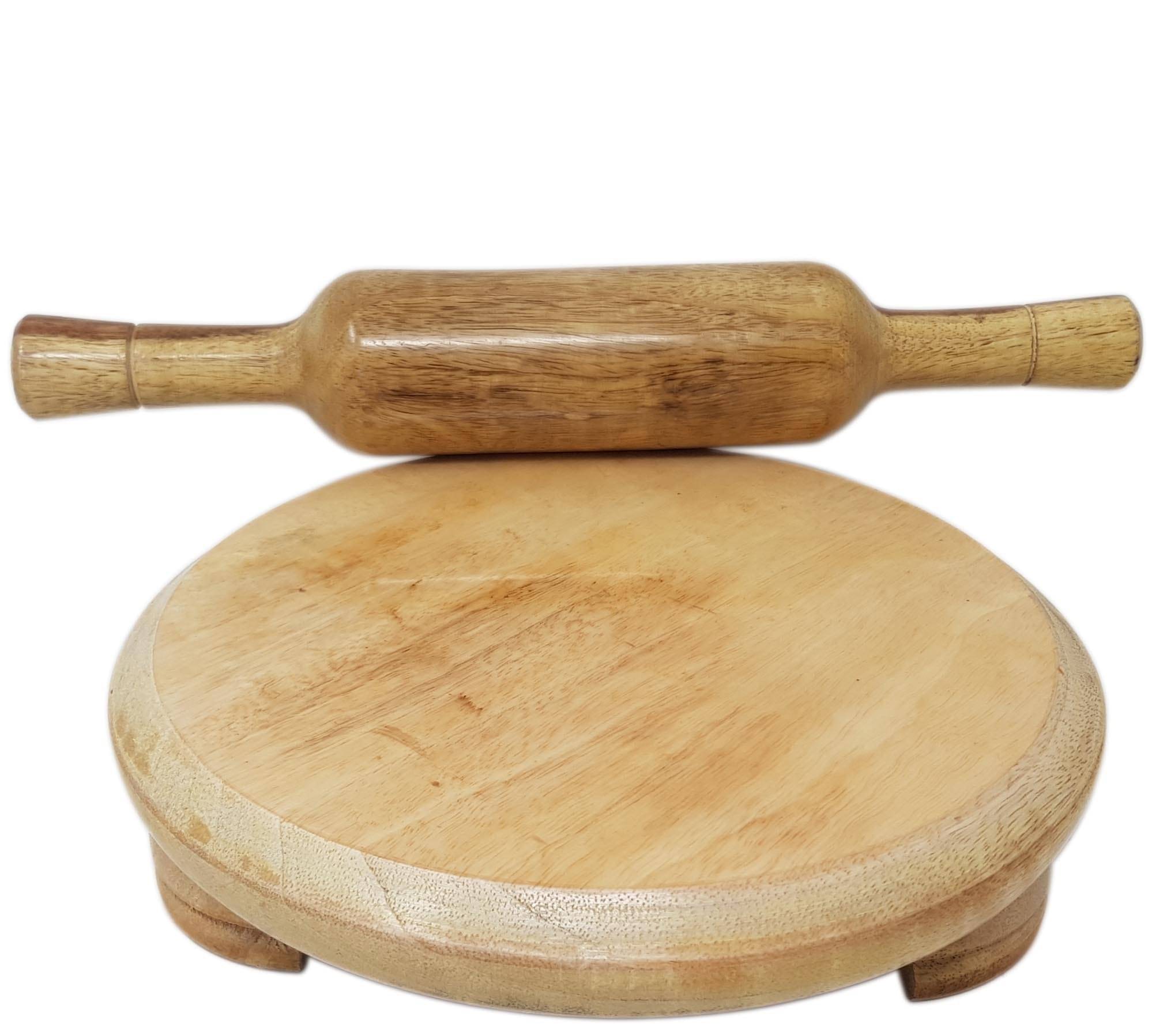     			Buzykart Wooden Rolling Pin Combo 2 Pc