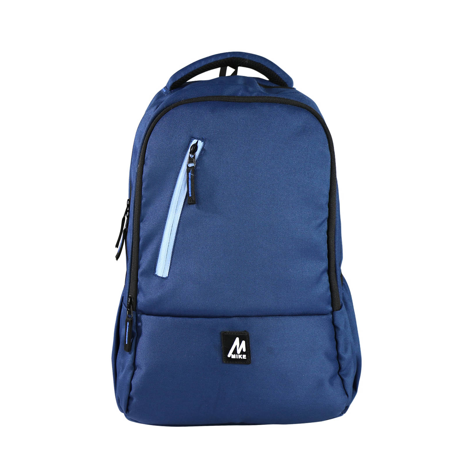     			MIKE 25 Ltrs Blue Polyester College Bag