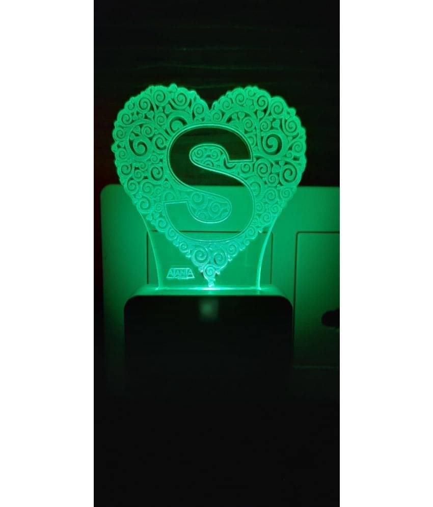     			SUPER AJANTA - Multicolor Night Lamp ( Pack of 1 )