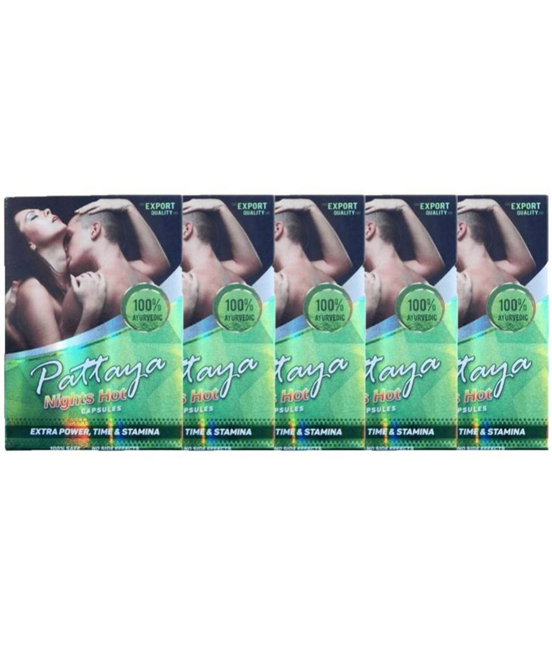     			Dr Chopra Pattaya Nights Hot (10x5=50) Capsule 10 no.s Pack Of 5