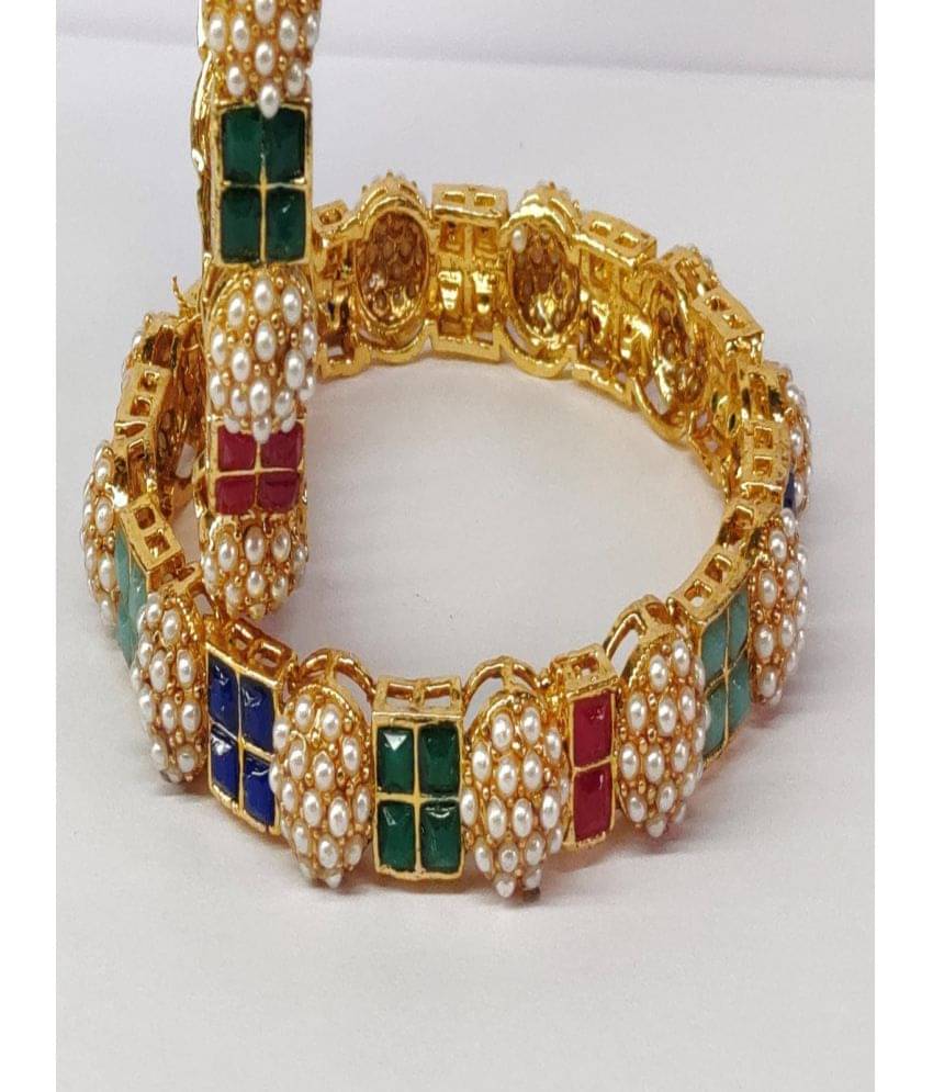     			khetlazee - Multicolor Bangle Set ( Pack of 1 )