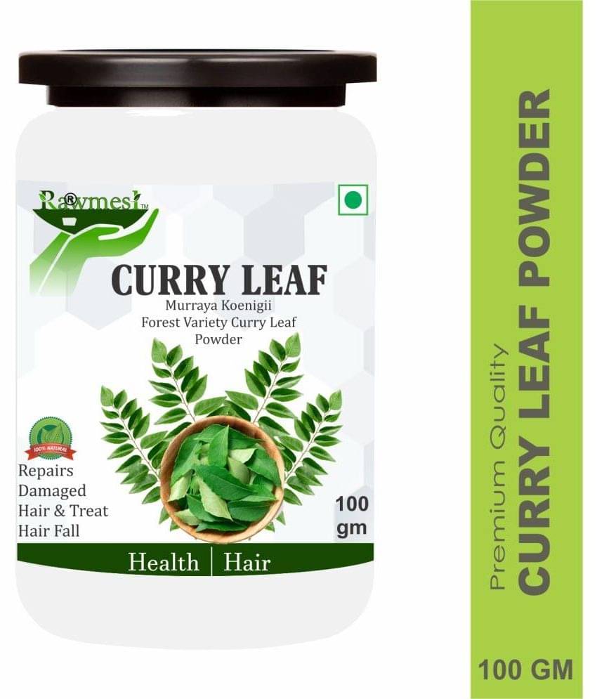 Rawmest Curry Leaf To Grow Strong & Shiny Hair Powder 100 Gm Pack of 1 Rawmest Curry Leaf To Grow Strong & Shiny Hair Powder 100 Gm Pack of 1